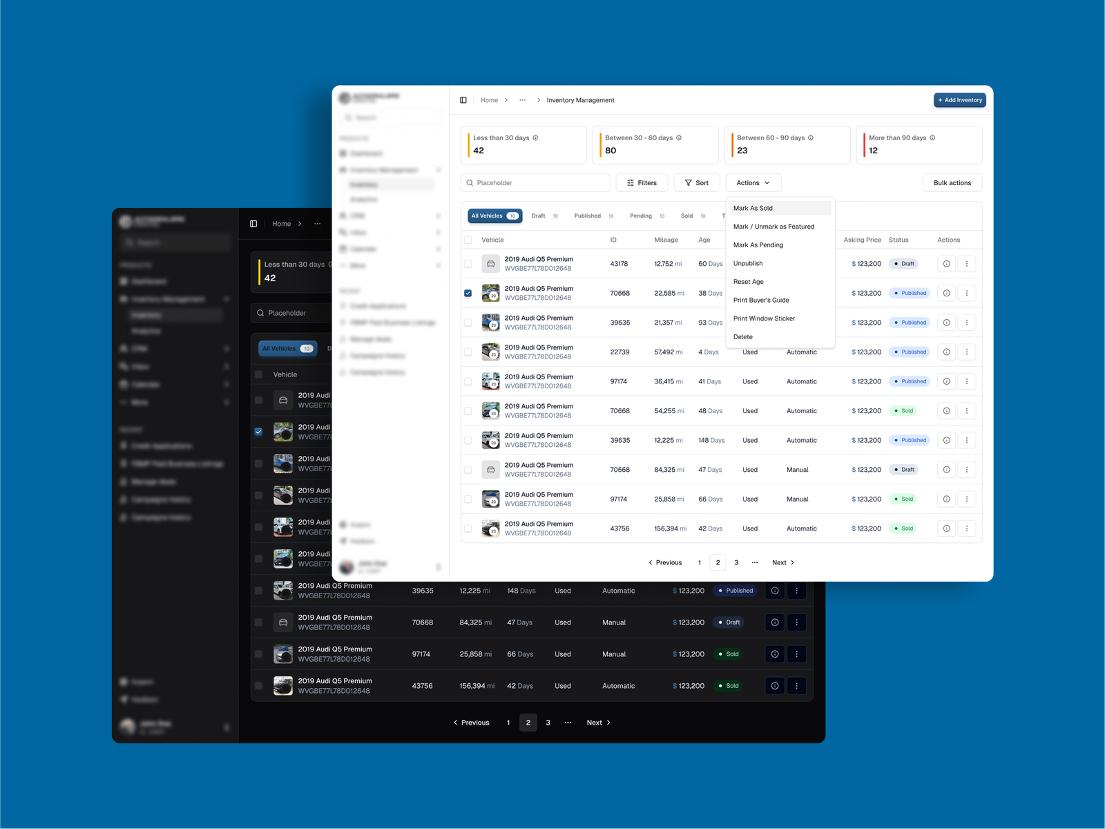 Digital product showcase