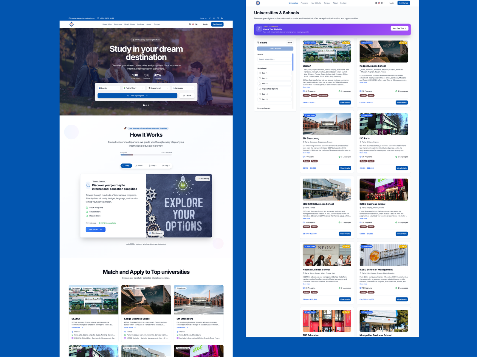 Campaign visual design